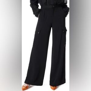DO by Dee Ocleppo Cargo Wide Leg Suiting Pants